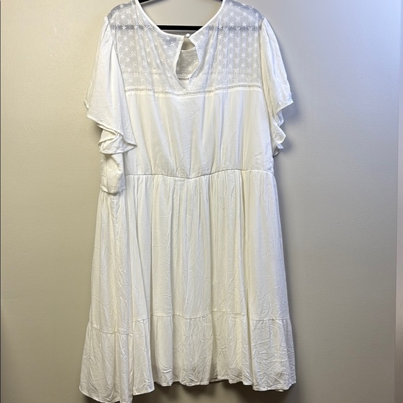 Torrid Elegant White Lace Dress - Picture 2 of 7